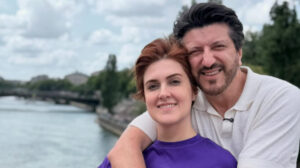 mila seidl e lito sousa abraçados em paris