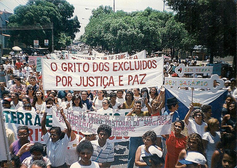 Movimentos de esquerda fazem o 32º Grito dos Excluídos e Excluídas, no Centro
