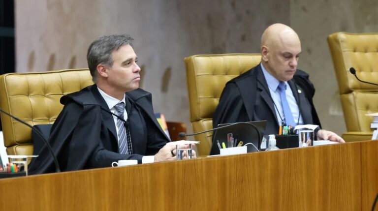 Ministros do STF discutem nos bastidores se Alexandre de Moraes e André Mendonça podem participar do julgamento nesta terça. (Foto: Gustavo Moreno/STF)