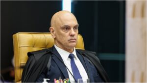 O ministro Alexandre de Moraes