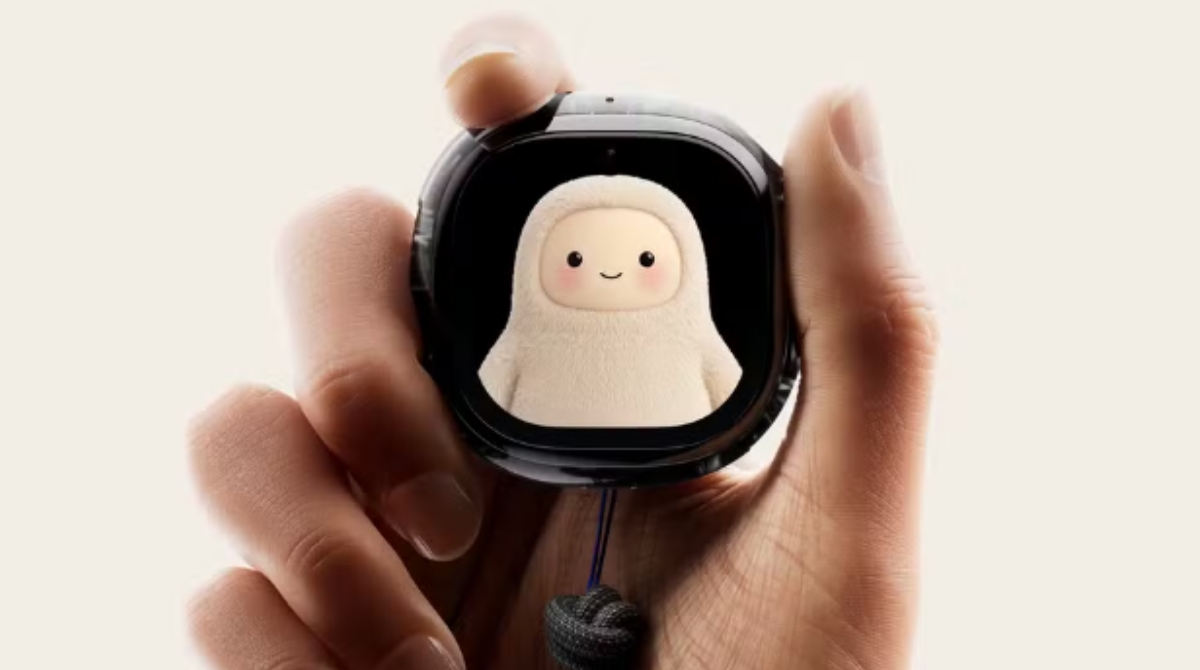 Meta anuncia o Muse Charm, dispositivo compacto com inteligência artificial inspirado no Tamagotchi dos anos 90. (Foto: Divulgação/Meta)