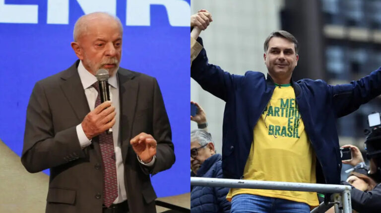 Quaest: Lula tem 39% e Flávio Bolsonaro, 34%, no 1º turno