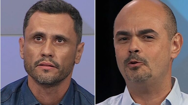 Mateus Simões e Cleitinho trocam acusações sobre recursos para segurança pública no debate da Globo
