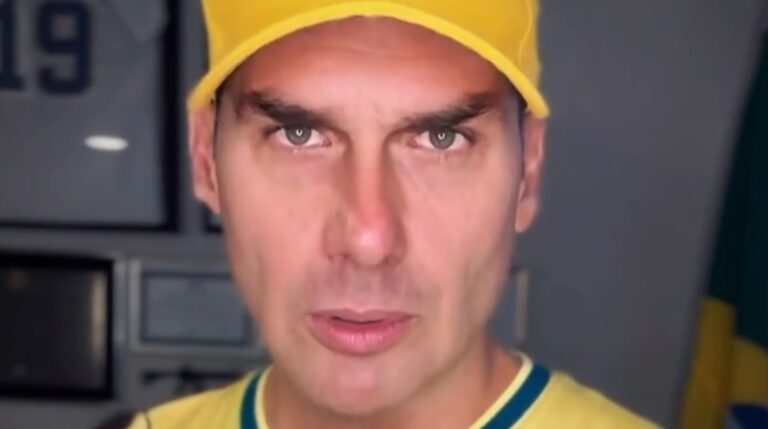 ‘Quem for inteligente vai conseguir conectar os pontos’, diz Eduardo Bolsonaro sobre STF e eleição