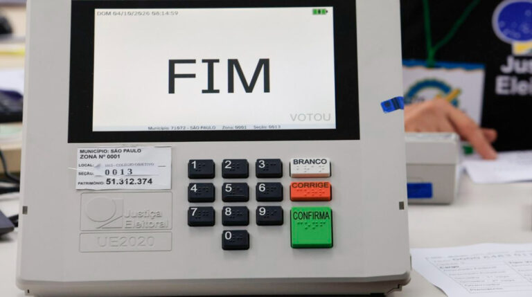 Mais de 1,5 mil urnas foram substituídas no primeiro turno das eleições 2026