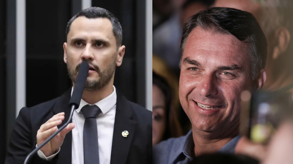 Cleitinho Azevedo venceu as Eleições para governador em Minas em primeiro turno, enquanto Flávio Bolsonaro foi o mais votado para presidente e disputa o cargo com Lula no segundo turno. (Foto: Joédson Alves/Agência Brasil e Zeca Ribeiro/Câmara dos Deputados)