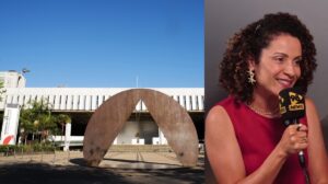 Deputada eleita Adriana Souza (PT) assume gabinete na ALMG depois de mandato na Câmara Municipal de Contagem. (Foto: Guilherme Bergamini/ALMG e Reprodução/98News)