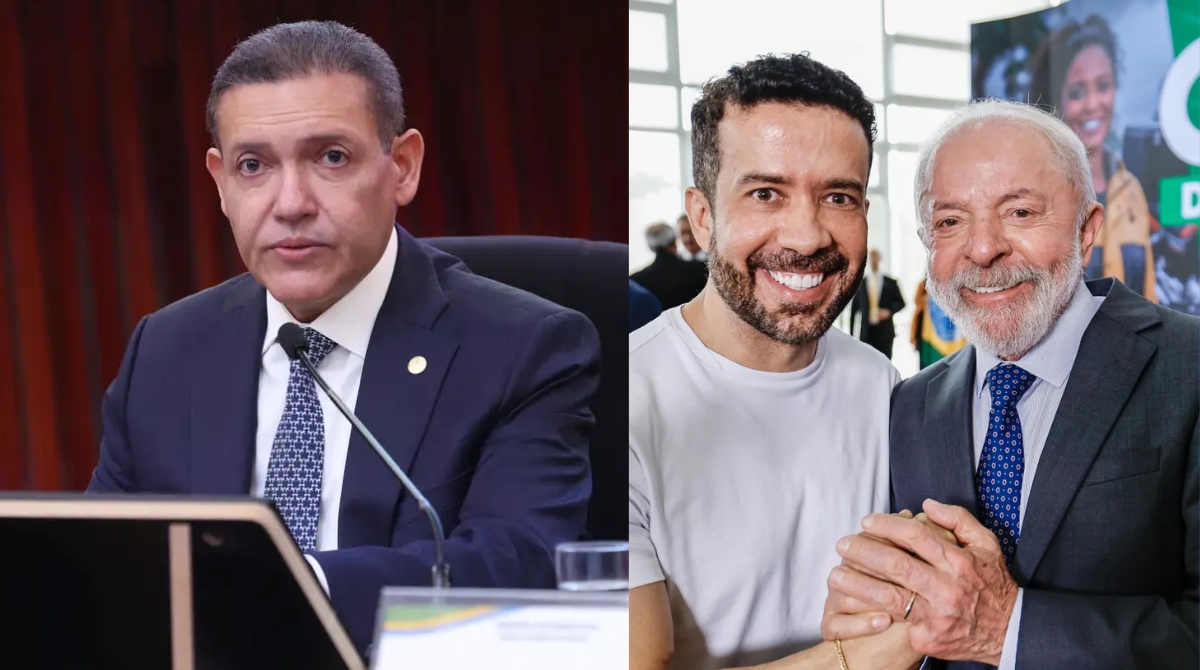 Kassio estabeleceu que o canal só poderá voltar a funcionar se cumprir condições determinadas pela Justiça Eleitoral (Foto: Luiz Roberto/TSE e Divulgação/Palácio do Planalto)