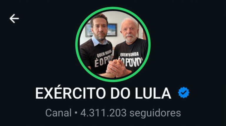 Campanha registra canal ‘Exército do Lula’ na Justiça Eleitoral