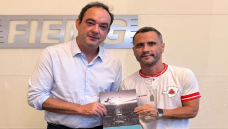Fiemg entrega plano de desenvolvimento de Minas a Cleitinho Azevedo