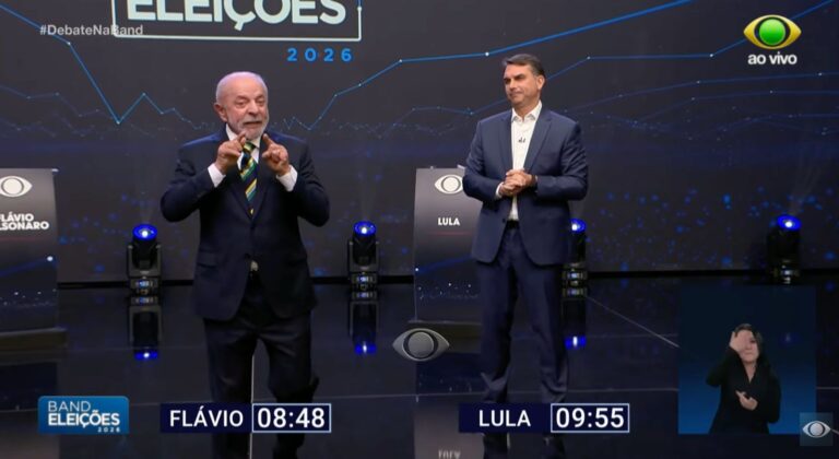 Lula ou Flávio Bolsonaro, quem venceu o debate?