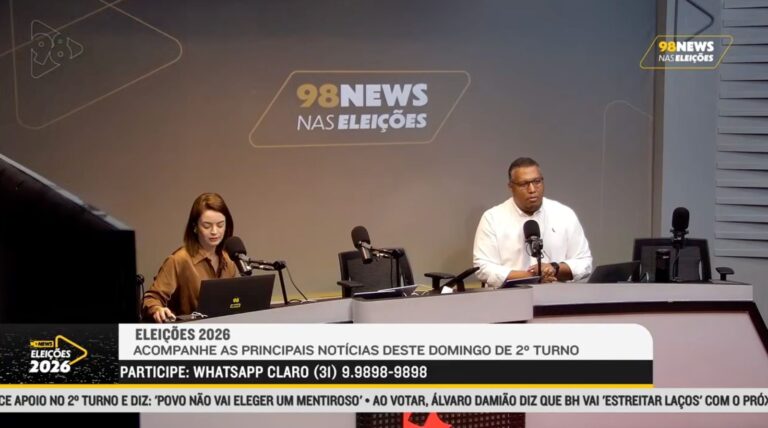 AO VIVO: acompanhe a cobertura do dia de votação com a equipe da 98 News